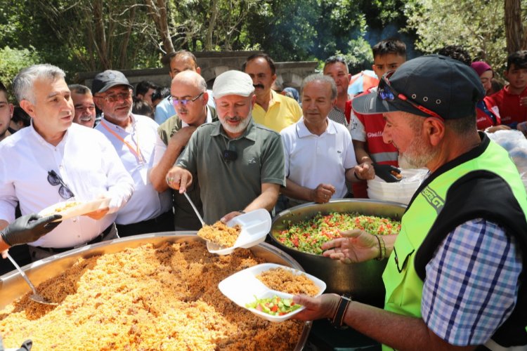 Kayseri Kocasinan'da pilav şenliği