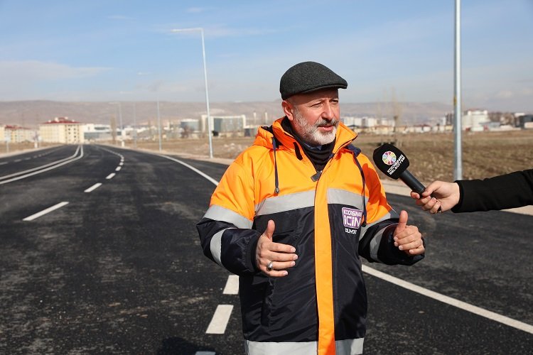 Kayseri Kocasinan'da yollar daha konforlu