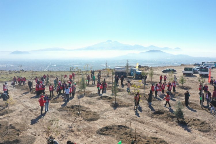 Kayseri Kocasinan'dan Kızılay Haftası'na özel 'yeşil' adım