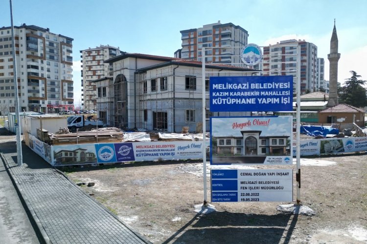 Kayseri Melikgazi'den yeni kütüphane
