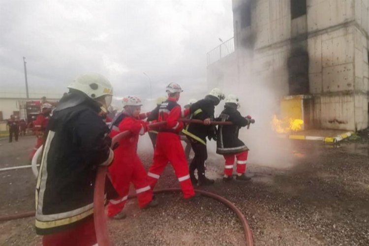 Kayseri OSB İtfaiyesi'nden ANDA'ya eğitim