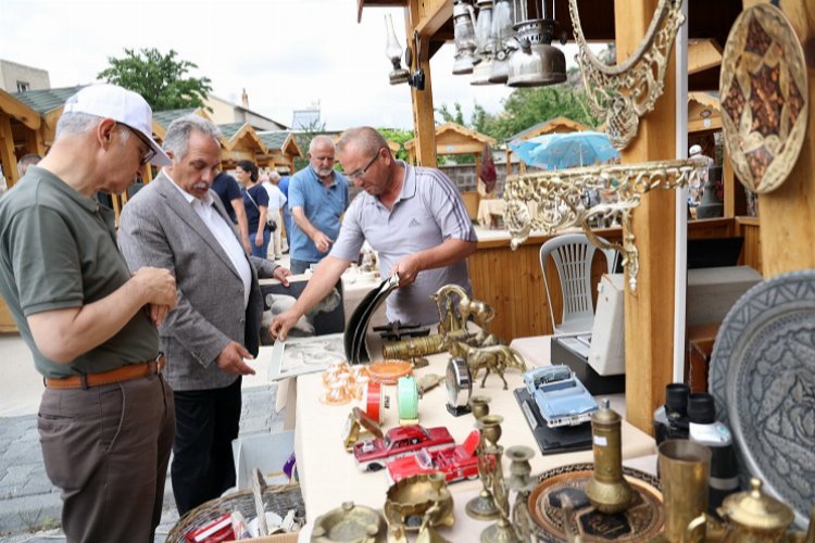 Kayseri Talas'ta Antika Pazarı kuruluyor