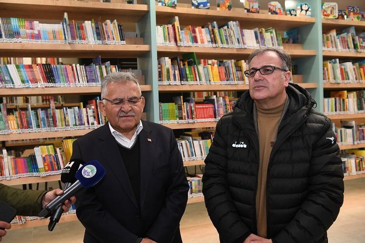 Kayseri'ye 10'uncu kütüphane yolda