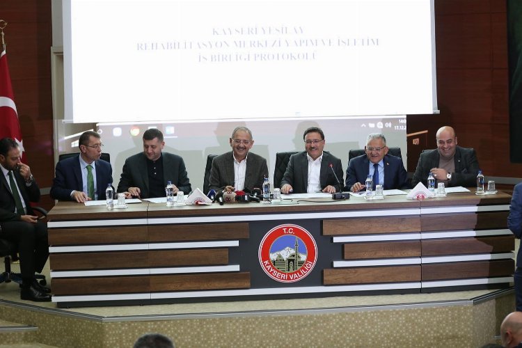 Kayseri'ye Yeşilay Rehabilitasyon Merkezi