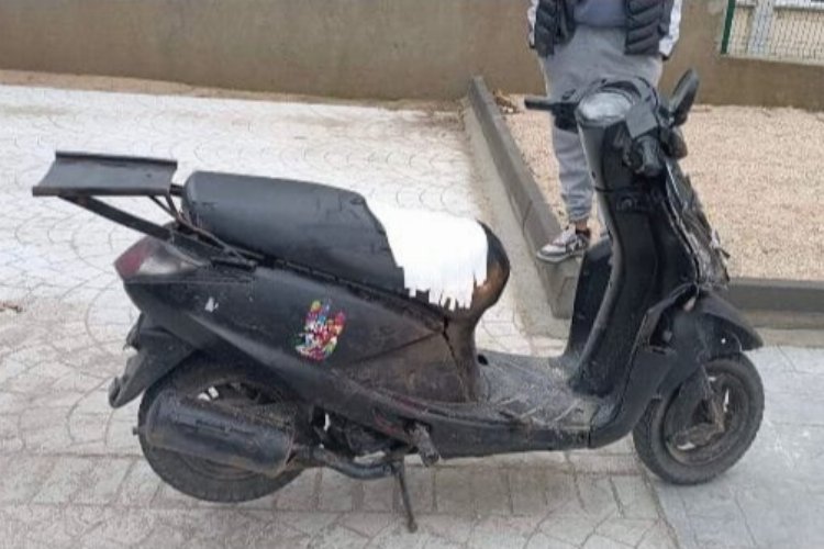 Keşan'da çalıntı motosikletle yakalandı