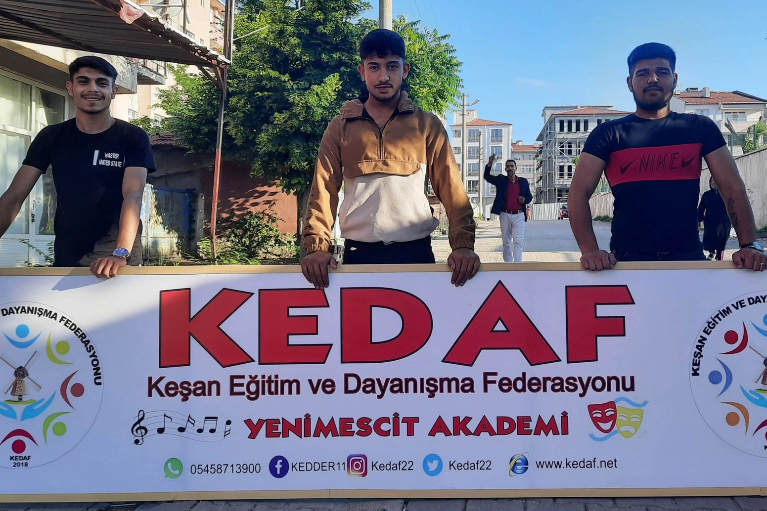 Keşan'da gazi Hasret Dinç’ten federasyon adına duygusal veda