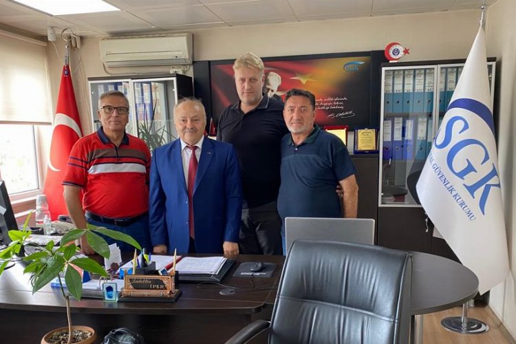 Keşanspor'dan SGK Müdürü İpek’e teşekkür