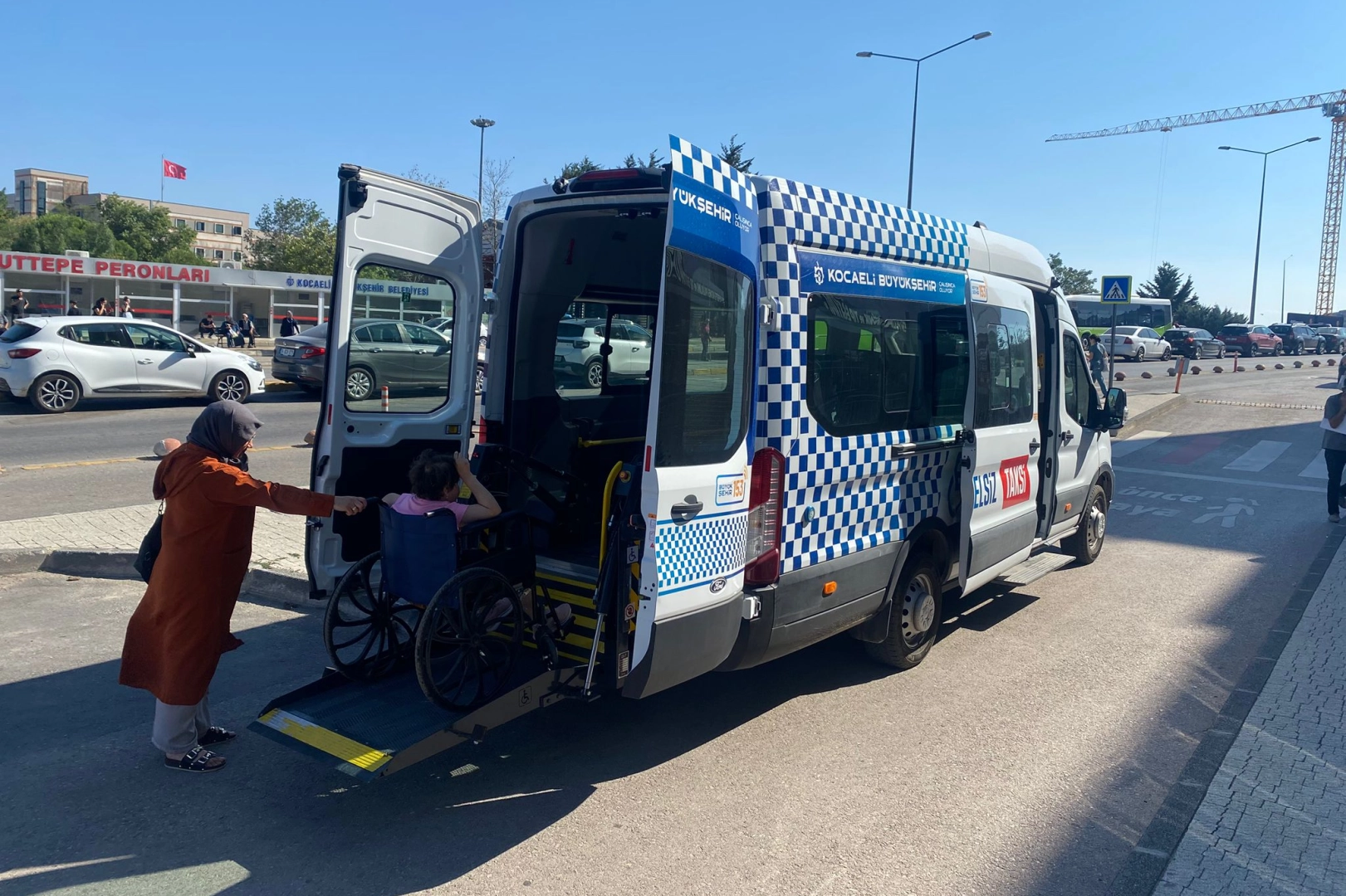 Kocaeli'de 14 bin 790 kez 'Engelsiz' yola çıktı