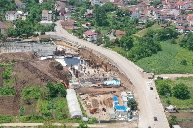 Kocaeli'de Başiskele Termal Tesisi yükseliyor