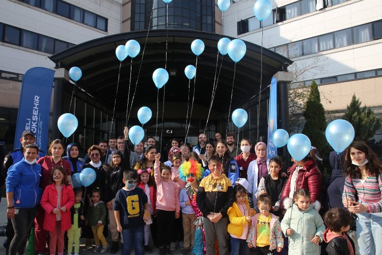 Kocaeli'den umudun balonları gökyüzünde