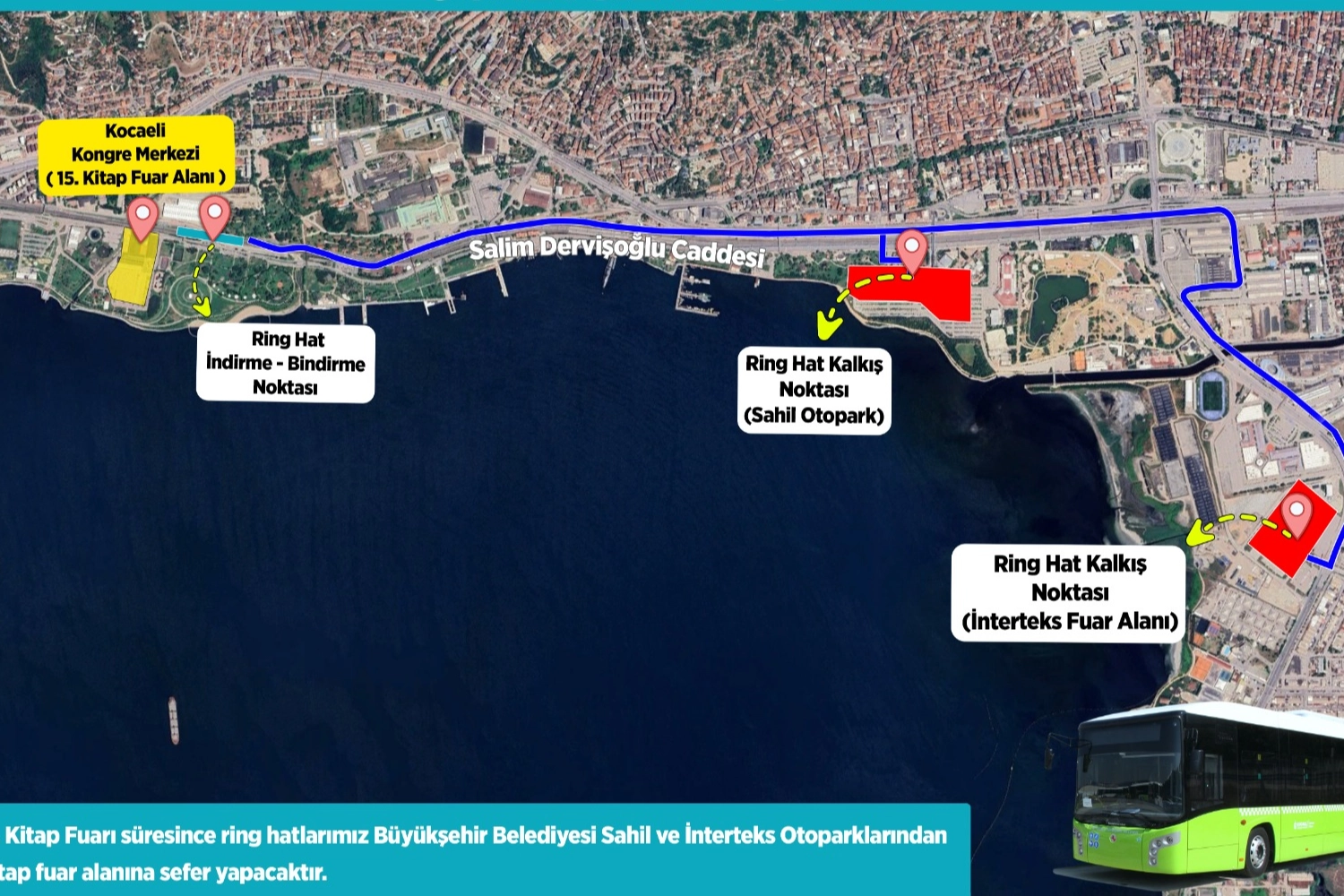 Kocaeli 'Kitap Fuarı' ile 15'inci buluşmaya hazır