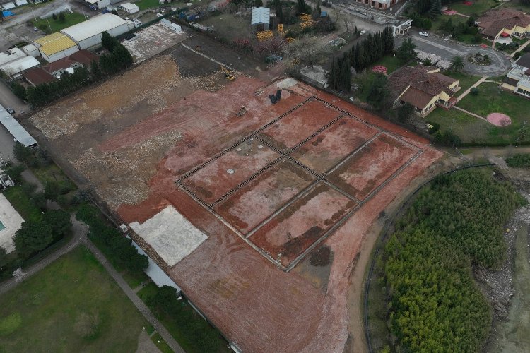 Kocaeli’nin yeni tenis merkezi temele hazırlanıyor