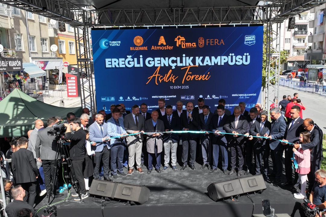 Konya Ereğli'de gençliğe yeni merkez