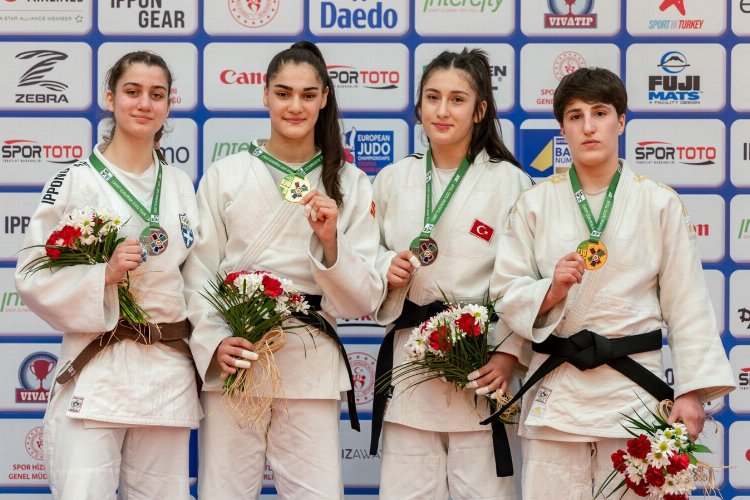 Konya'ya judoda 6 madalya birden