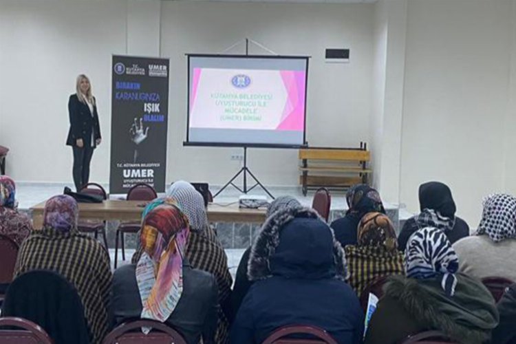 Kütahay'da annelere 'aile ve bağımlılık' eğitimi
