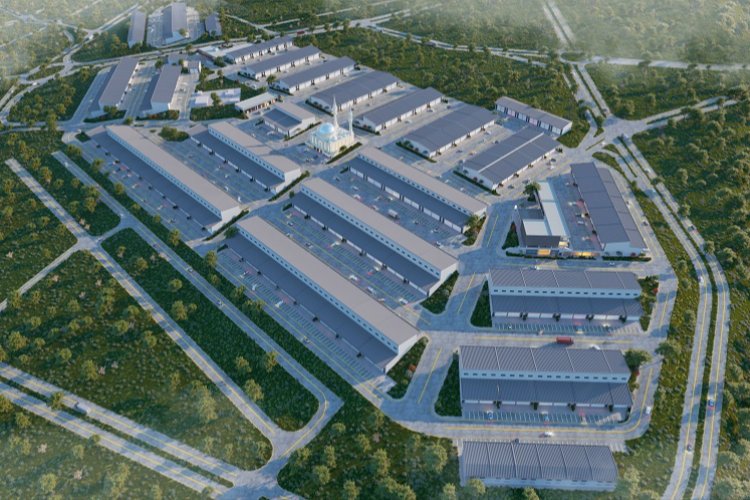 Kütahya Yeni Sanayi Sitesi'ndeki çalışmalar sürüyor