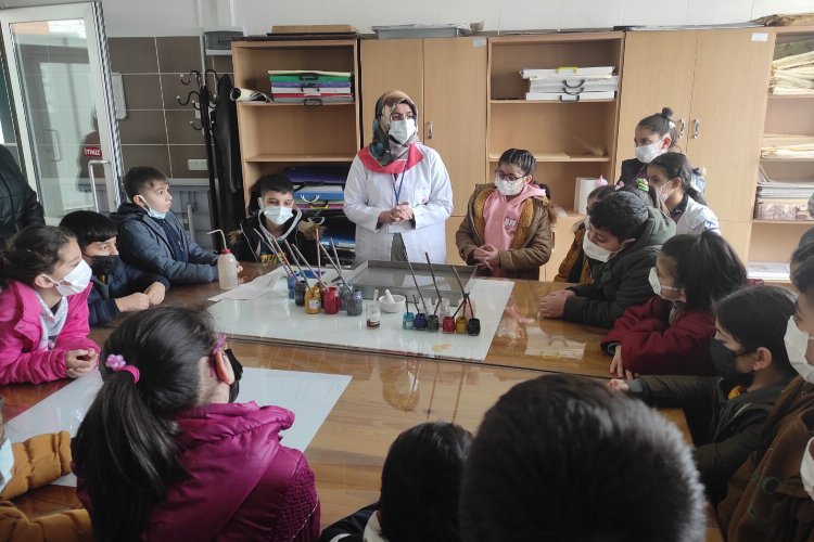 Malatya Sümer İlkokulu öğrencileri MABESM'i gezdi