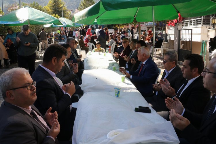 Manisa Büyükşehir'de şehit polis memuruna ahde vefa