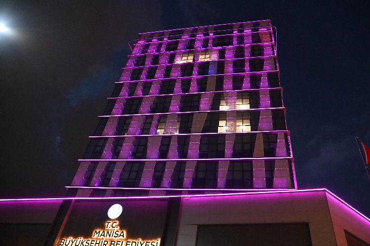 Manisa'da 'mor' farkındalık