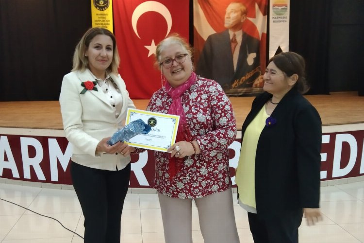Marmaris'te başarılı kadınların emek öyküleri anlatıldı