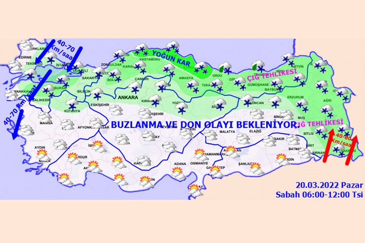 Meteoroloji'den uyarı... Bugün yurtta hava nasıl?