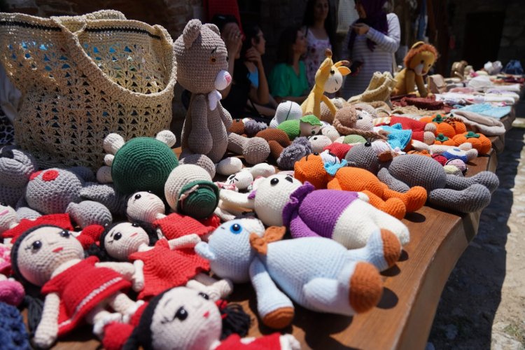 Milas'ın güçlü kadınları el emeklerini sergiledi