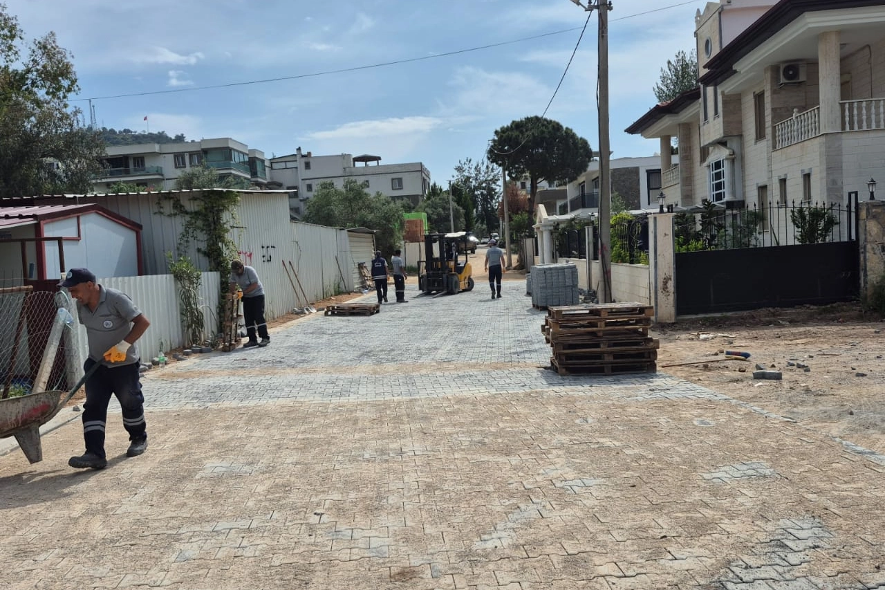 Muğla'da Milas Belediyesi ilçe genelindeki çalışmalarını sürdürüyor