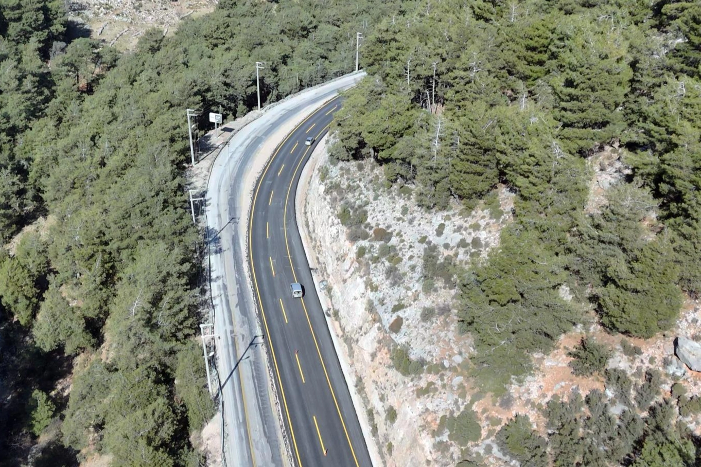 Muğla’da trafik güvenliğine 260 km çizgi