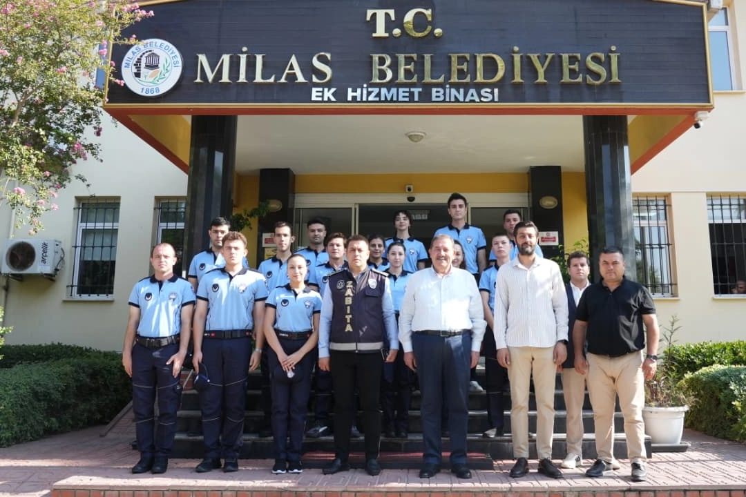 Muğla Milas'ın yeni zabıtaları görevde