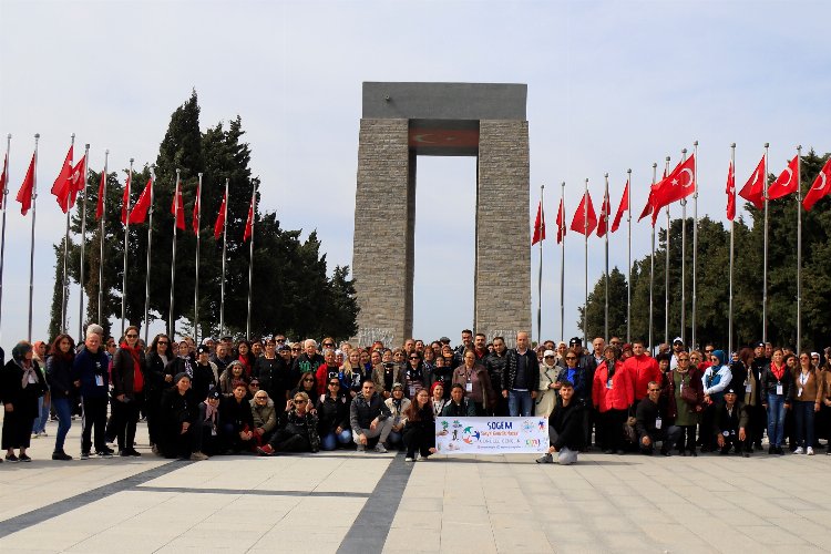 Muğlalılar Çanakkale'de tarihi soludu