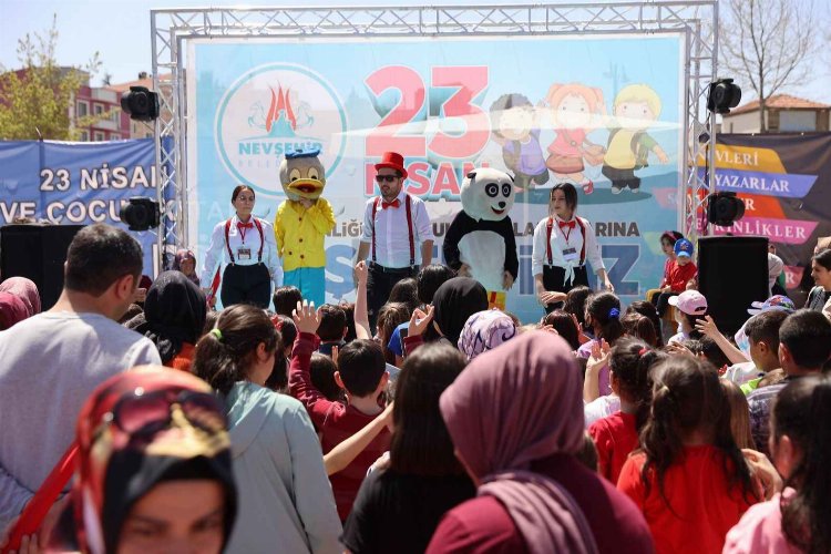 Nevşehir'de çocuklara şenlik var