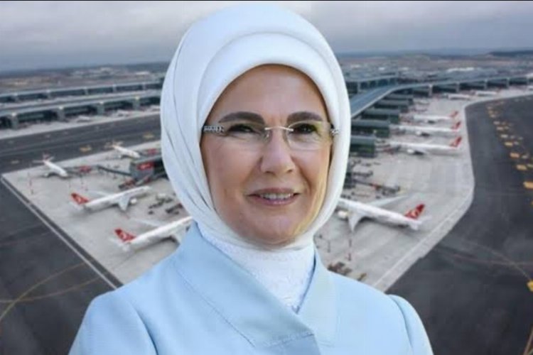 O helikopter pisti Emine Erdoğan için değil!