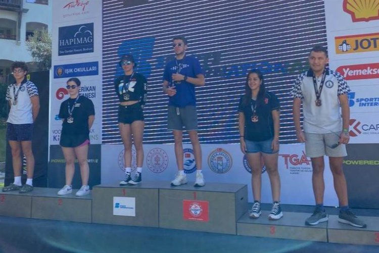 Ordu'nun altın kızı Selinay, Triatlon şampiyonu oldu