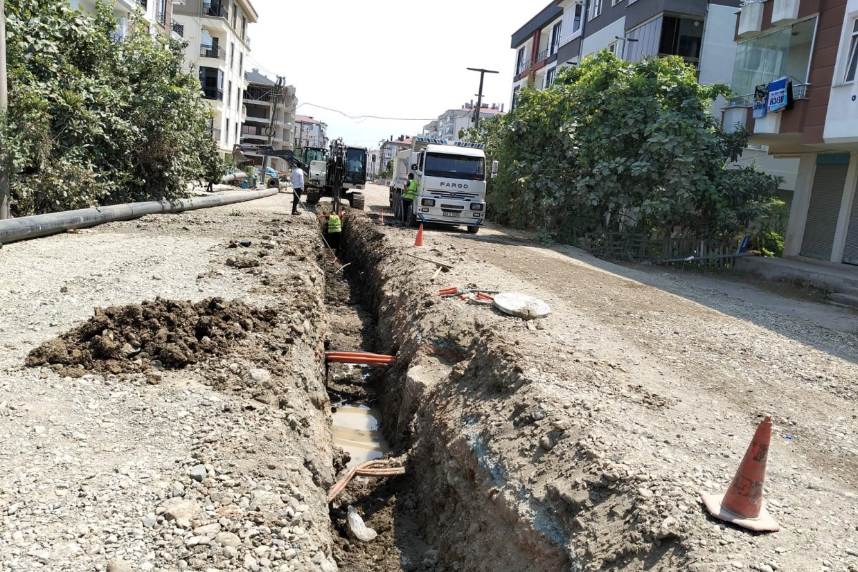 Ordu Şehir Hastanesi’ne altyapı desteği
