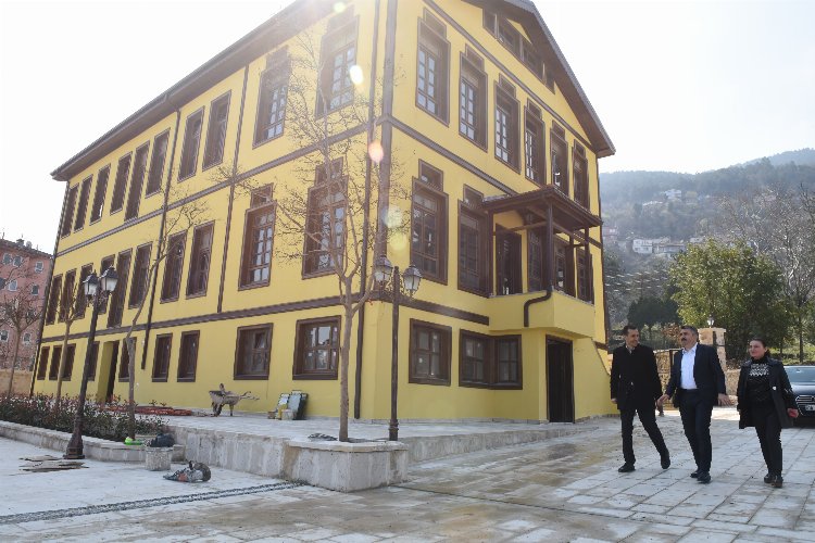 Osman Fevzi Efendi Köşkü açılışa hazır