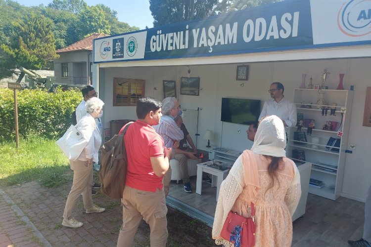 Pakistanlı heyetten Kocaeli'deki simülasyon merkezine ziyaret