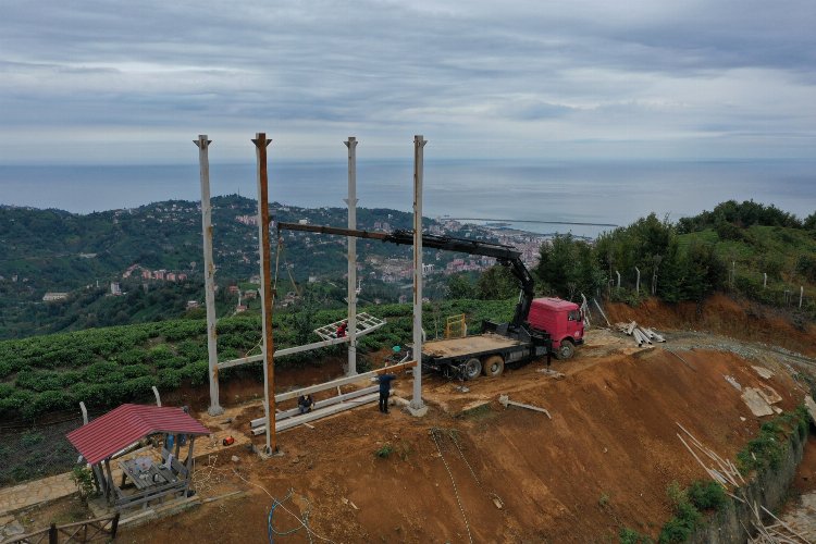 Rize'de 550 rakıma 'kuş gözlem evi' yapılıyor