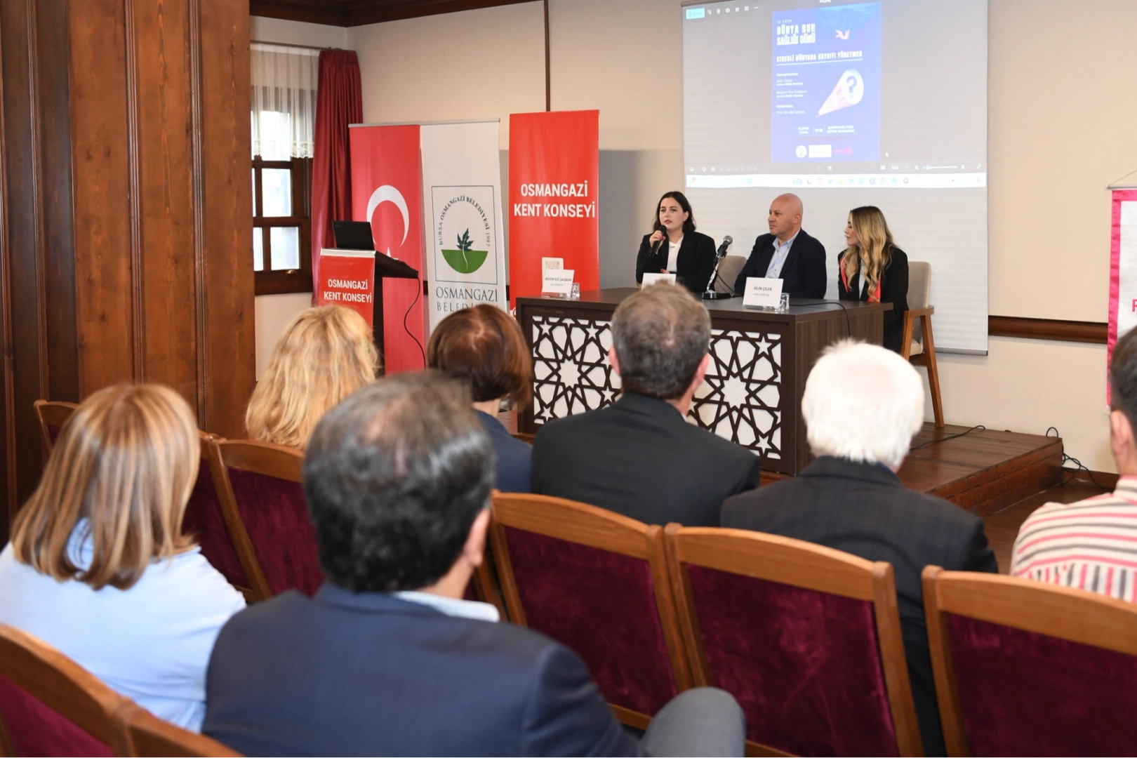 Ruh sağlığı ve kaygının önemini Osmangazi’de konuşuldu