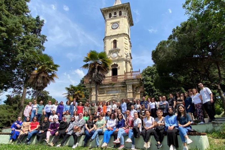 Sağlık çalışanları İzmit'te tarihi soludu