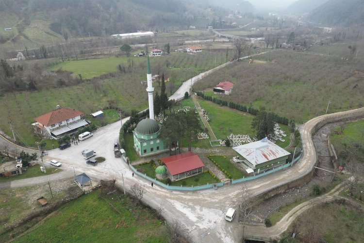 Sakarya Akyazı'da beton yol çalışmaları tamamlandı