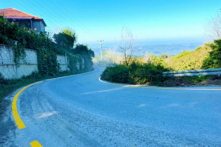 Sakarya'da Kocaali yollarına estetik dokunuş