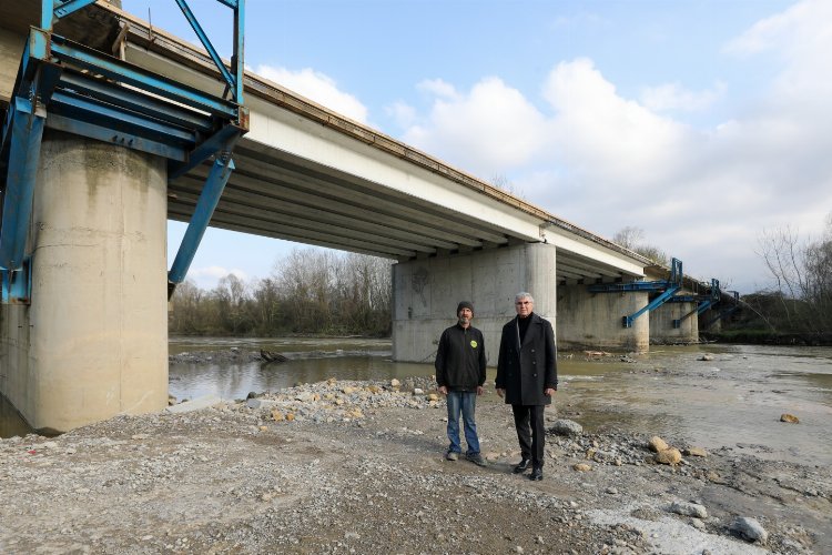 Sakarya'da Mollaköy Köprüsü'nde sona yaklaşıldı