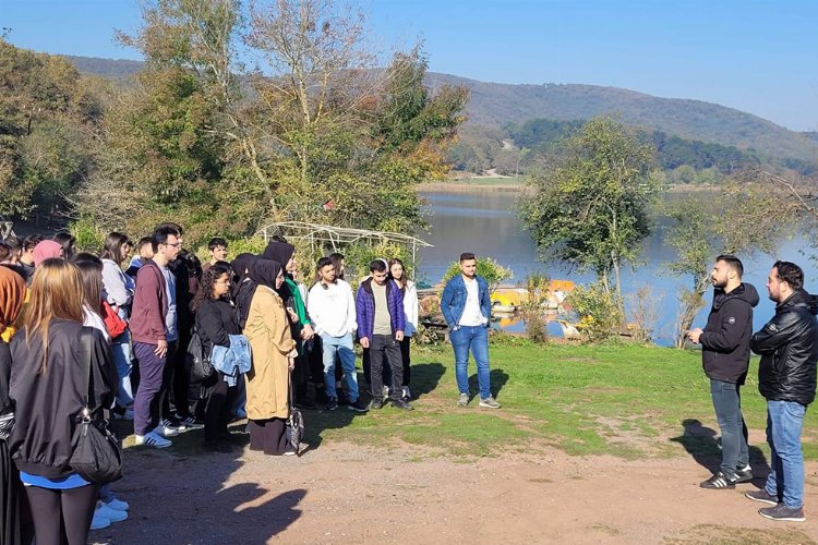 Sakarya'daki turizm öğrencileri şehiri keşfediyor