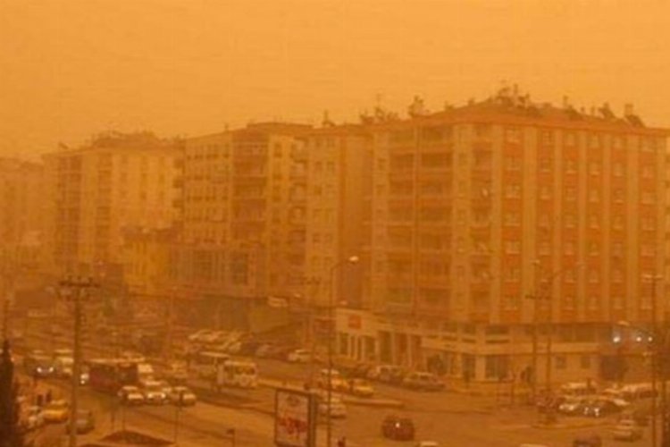 Şanlıurfa'da toz taşınımı uyarısı!