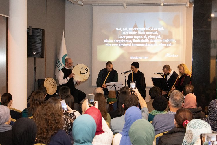 Saraybosna KOMEKte Hz. Mevlana anıldı