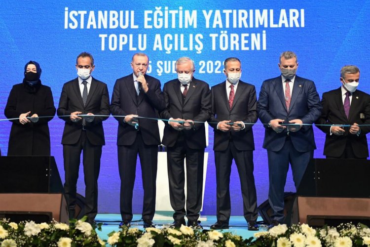 İstanbul'da 122 okula toplu açılış