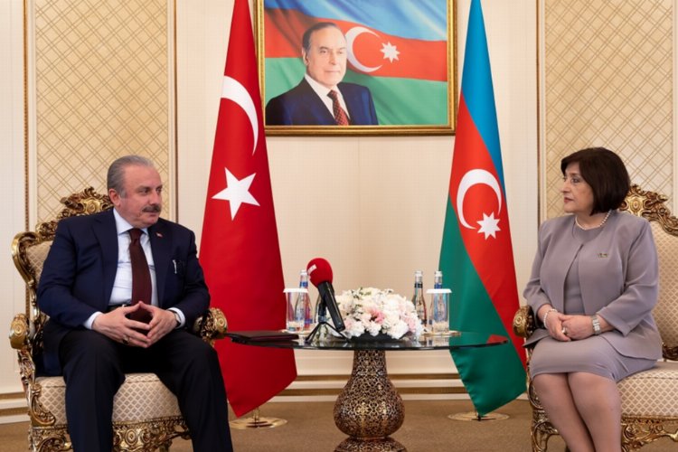 TBMM Başkanı Şentop'tan Azerbaycan'a tebrik mektubu