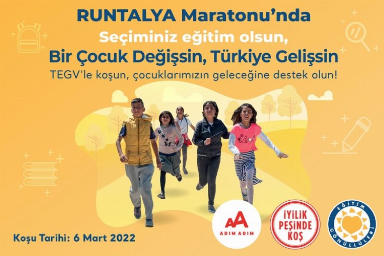 TEGV'den Runtalya hazırlığı