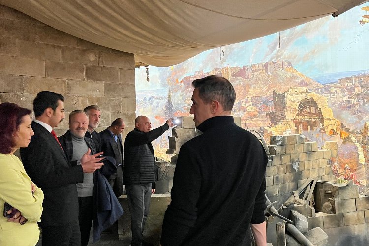 TFF yöneticilerinden Gaziantep'te 'Panorama' ziyareti