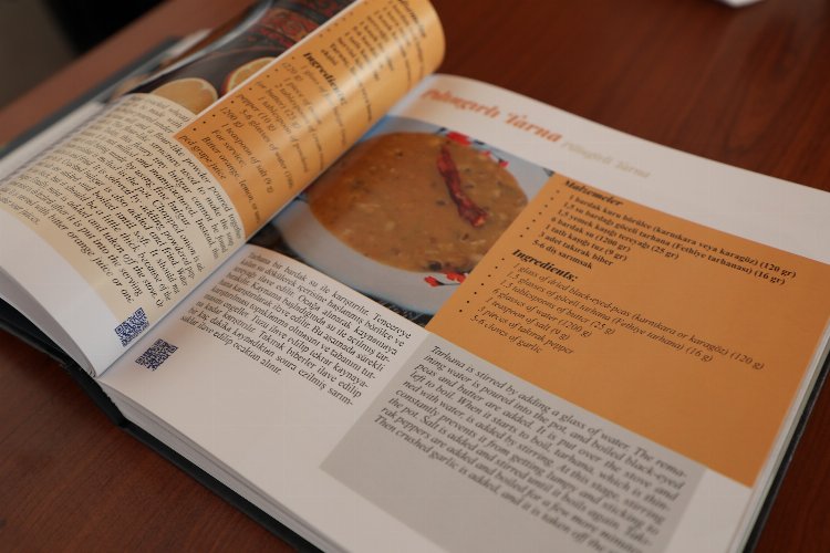 Türkiye'ye örnek olacak interaktif yemek kitabı